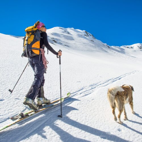 girl-makes-ski-mountaineering-4MPDVB7-scaled