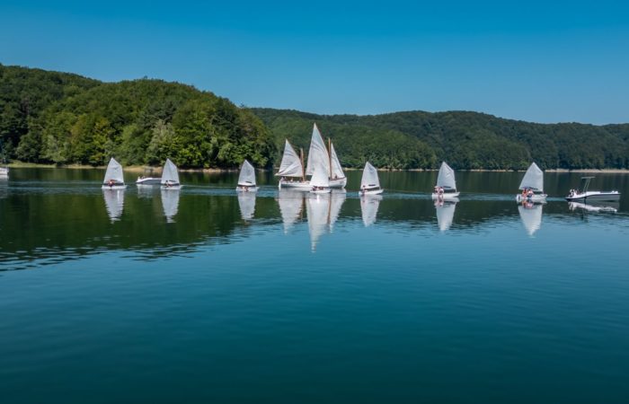 żaglówki - regaty nad soliną